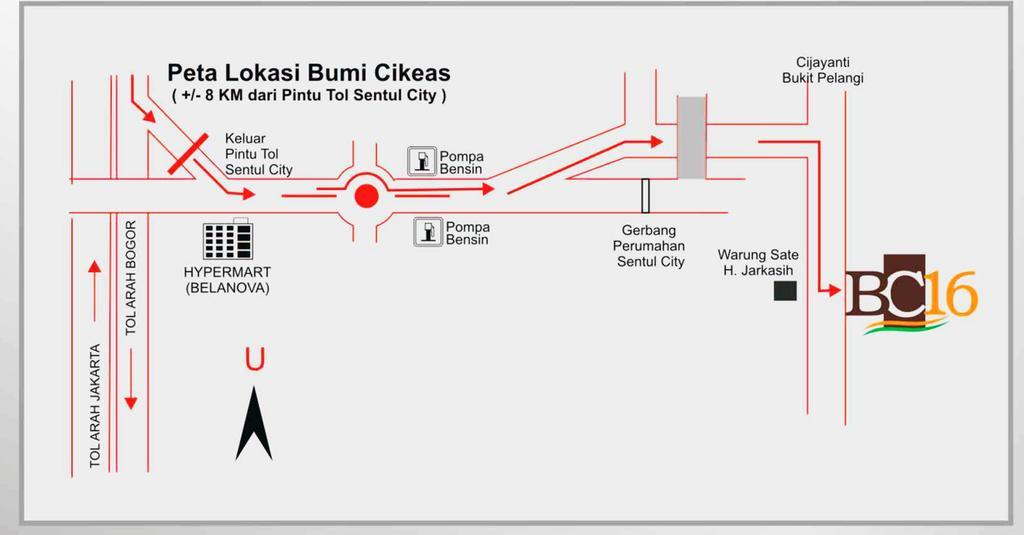Bumi Cikeas Sentul Bogor Ξενοδοχείο Εξωτερικό φωτογραφία